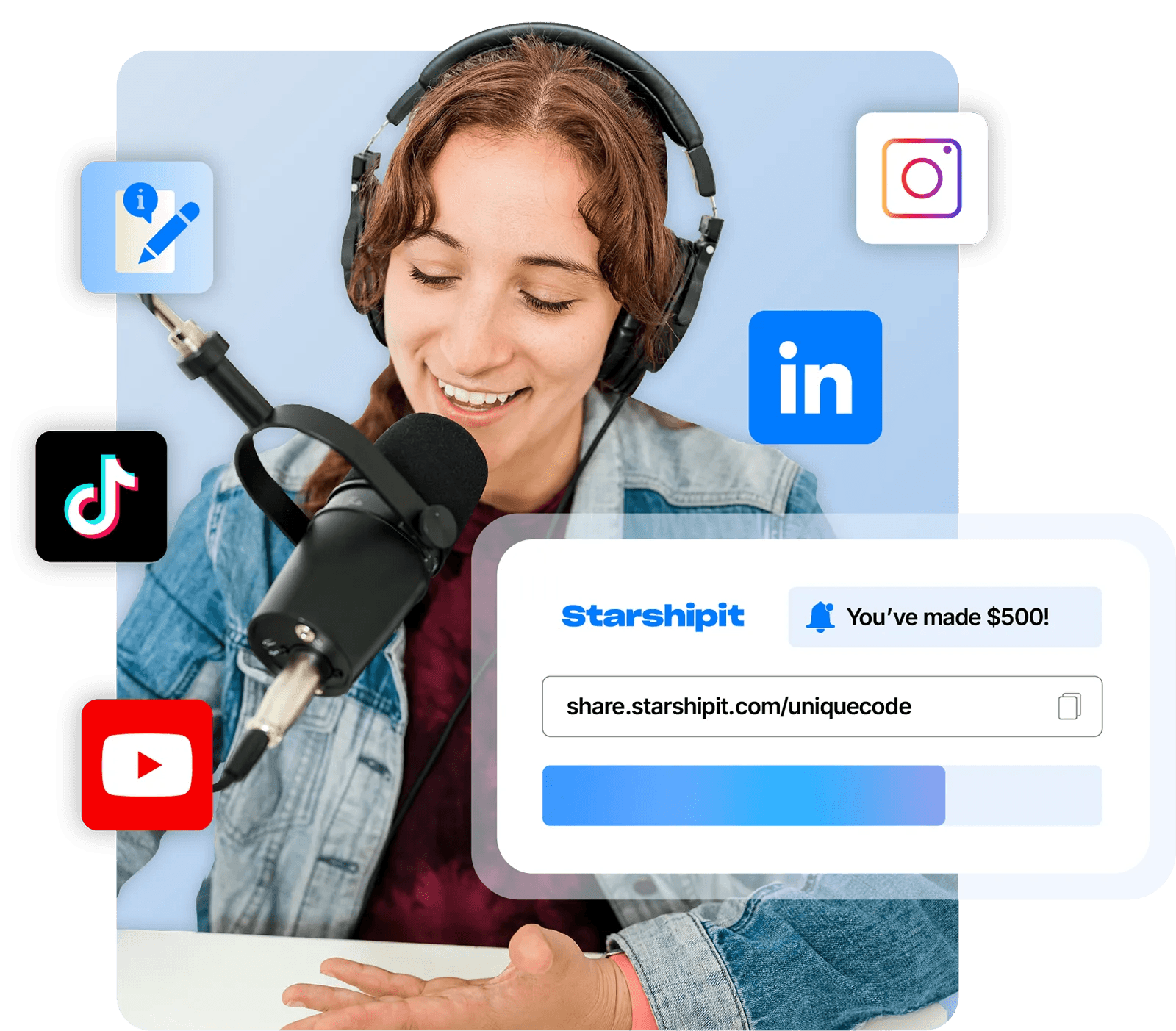 referral program media illustration