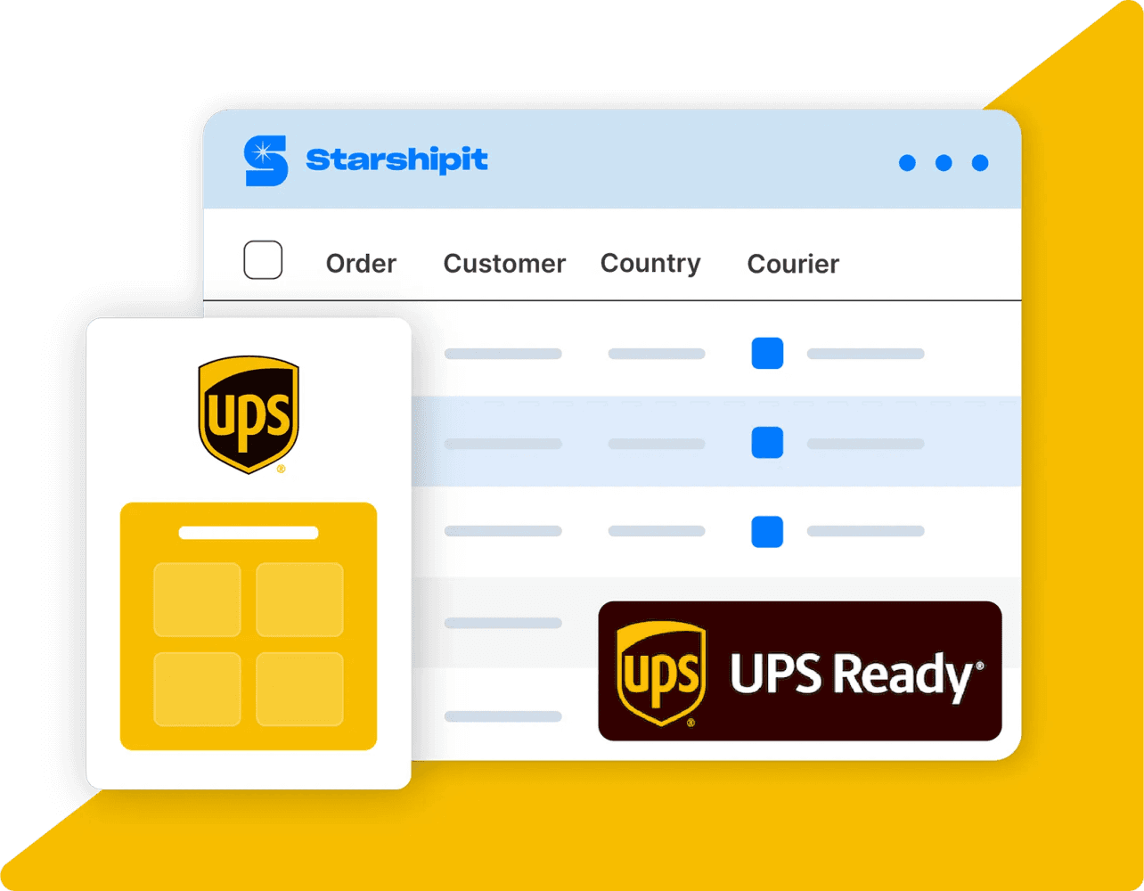 Starshipit and UPS Integration