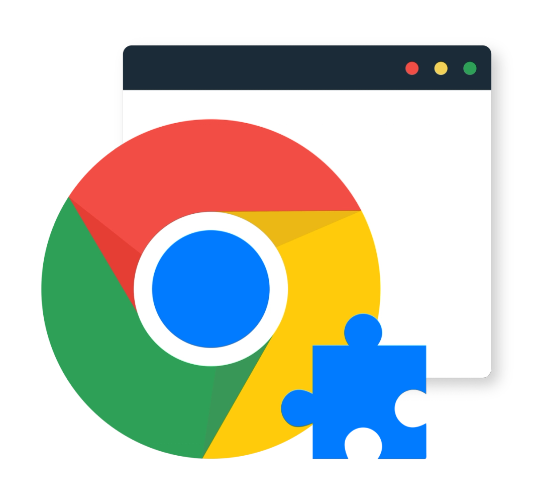 Chrome Apps 3D Illustration