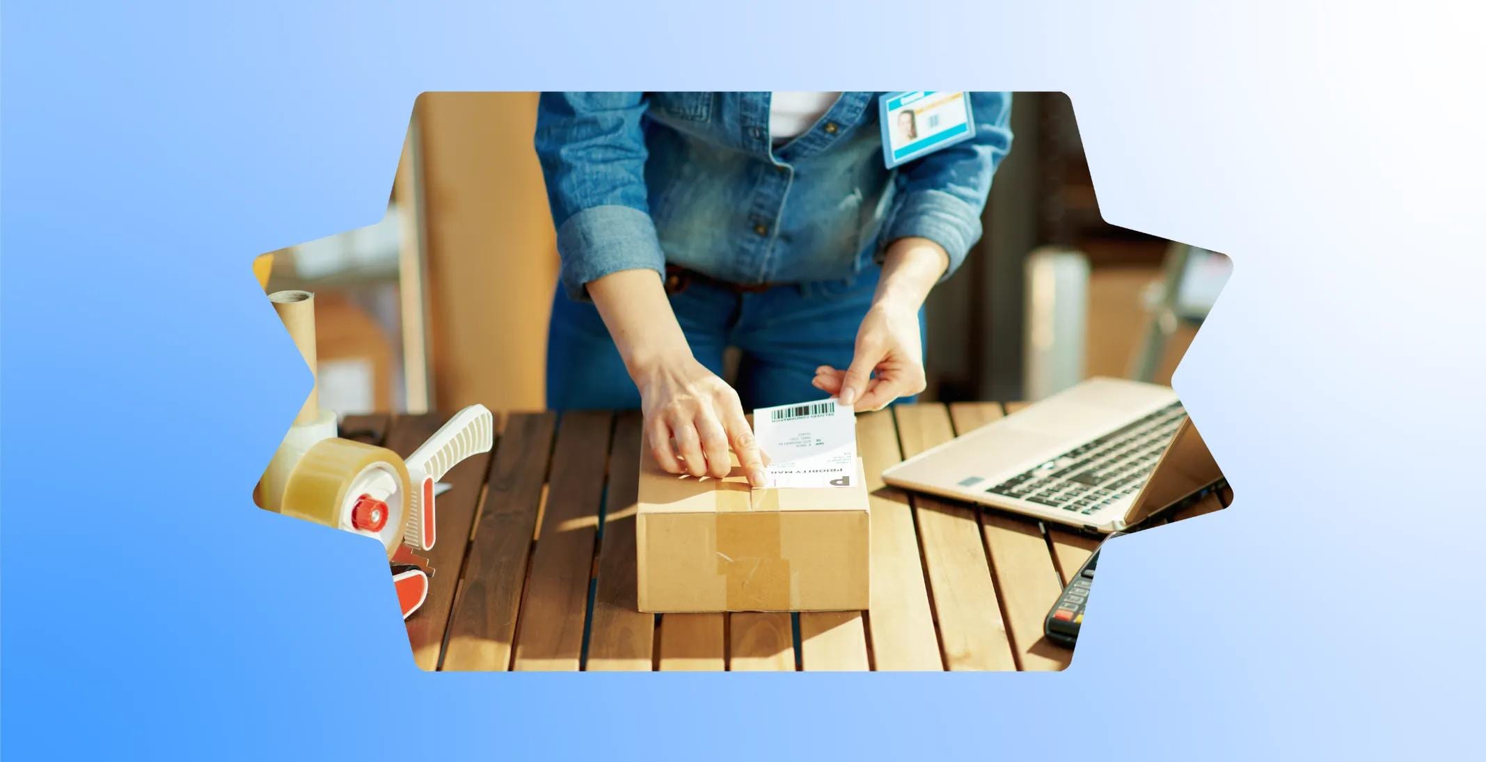 international shipping label guide illustration