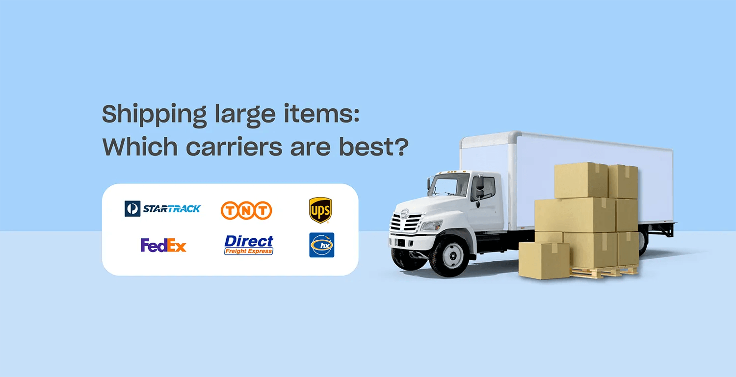 large item shipping companies illustration