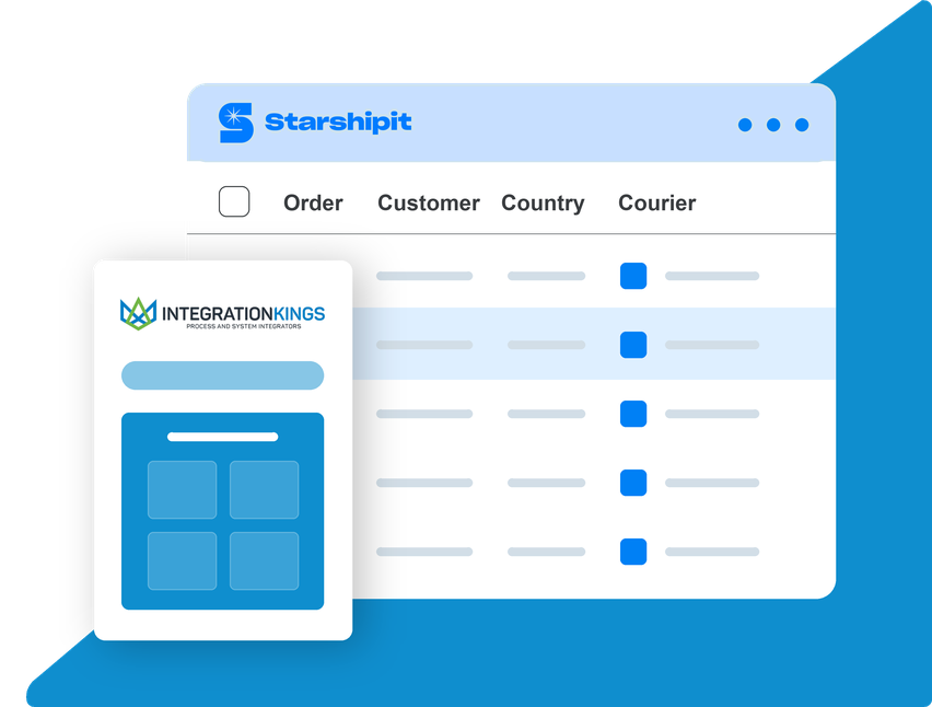 Starshipit and Integration Kings integration