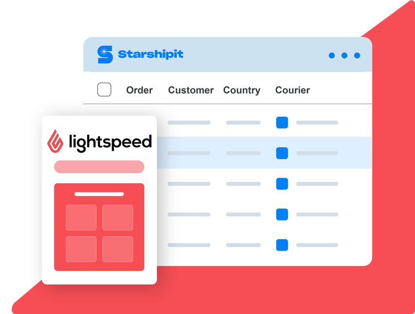 Starshipit and Lightspeed integration
