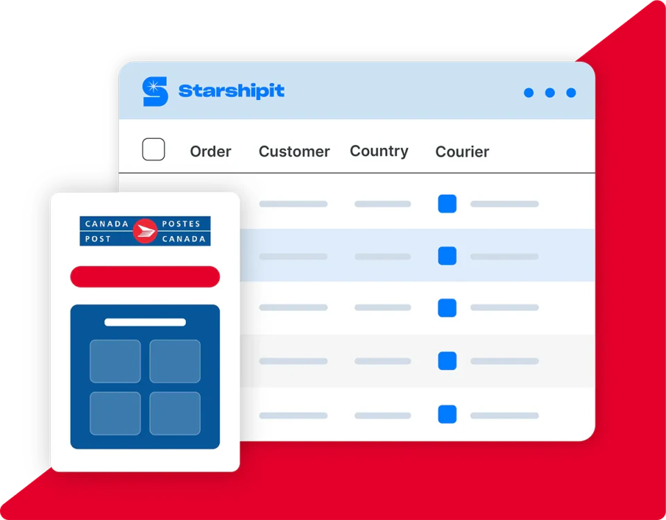 canada post shipping media illustration
