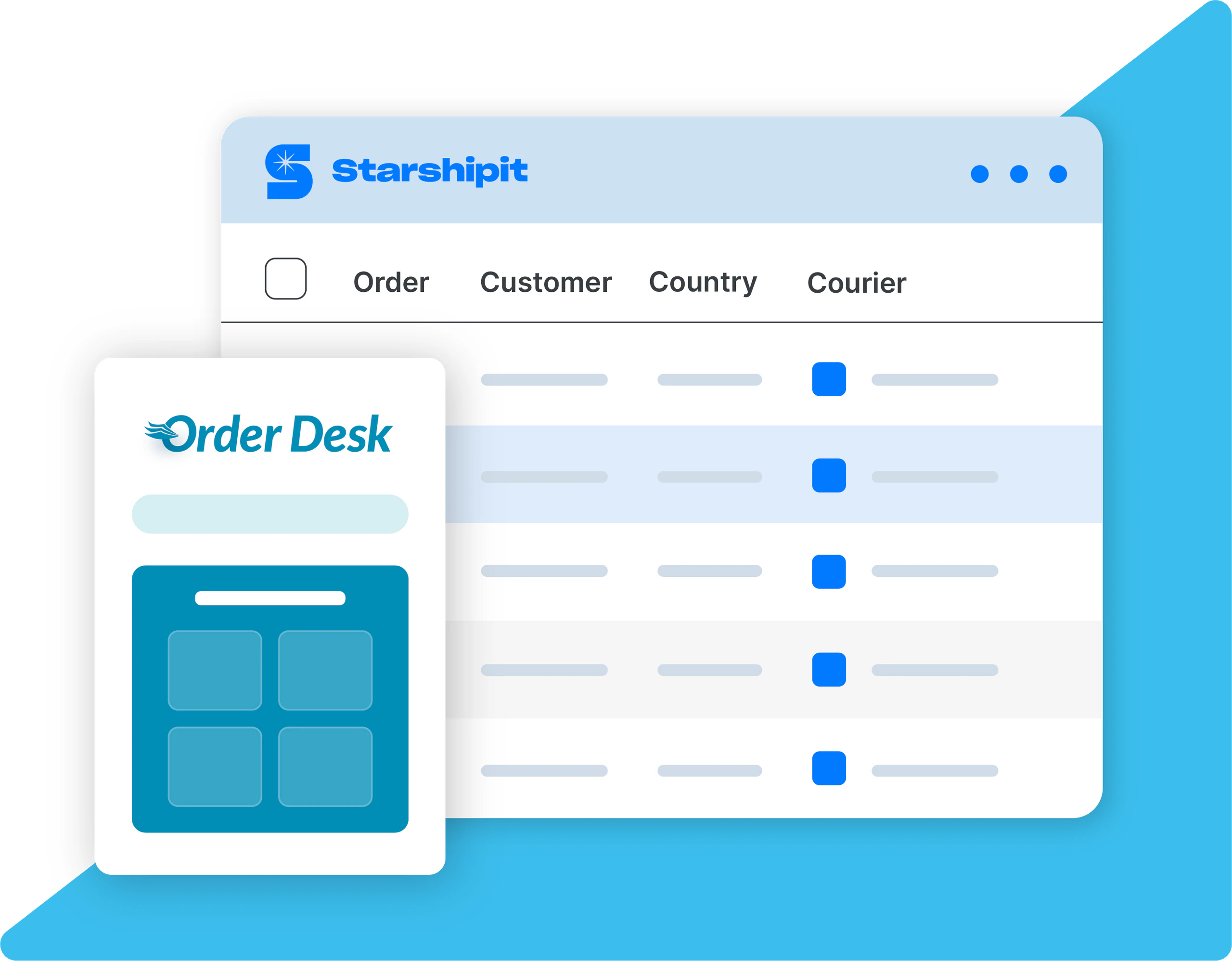 order desk media illustration