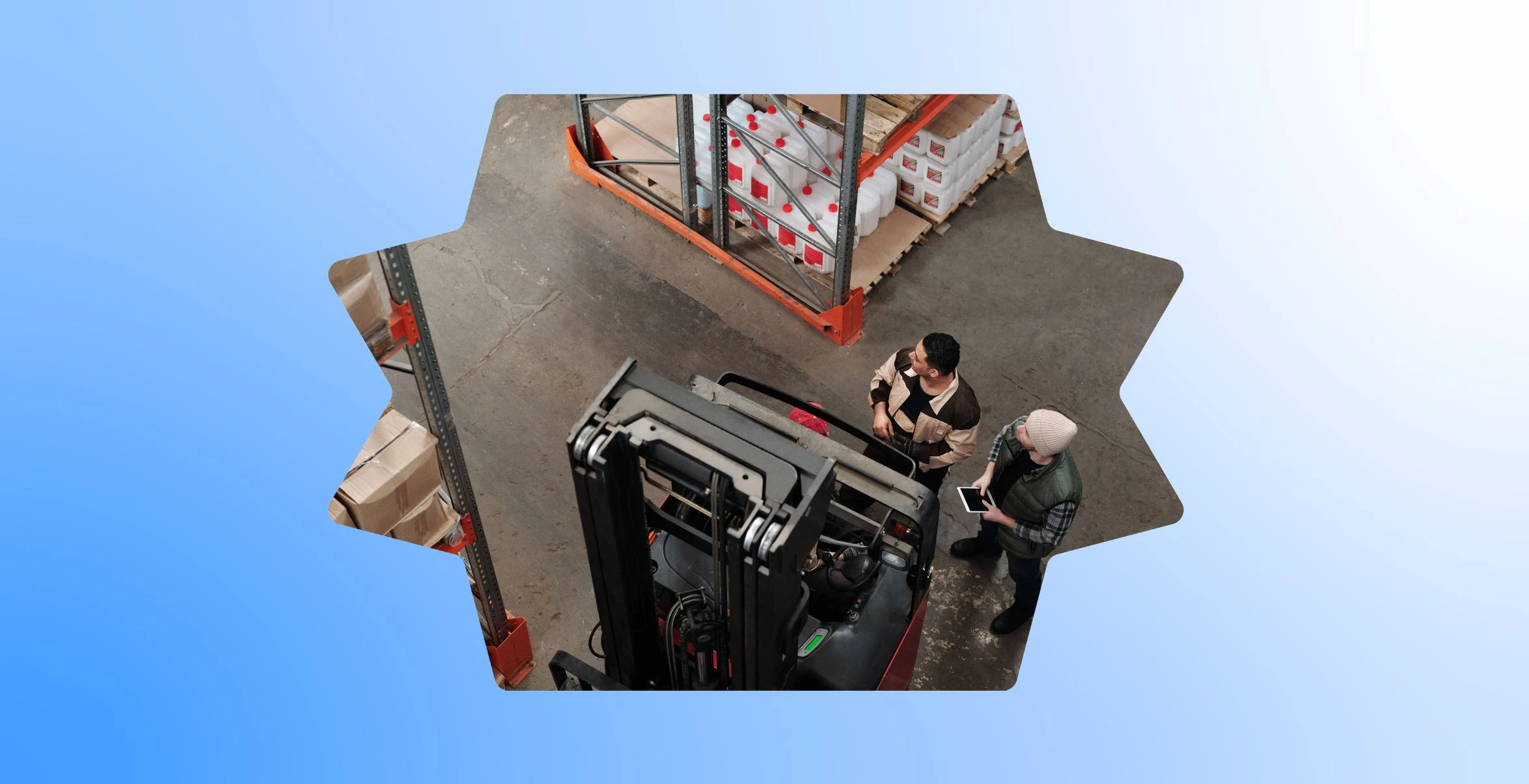 Warehouse team planning a warehouse management system migration
