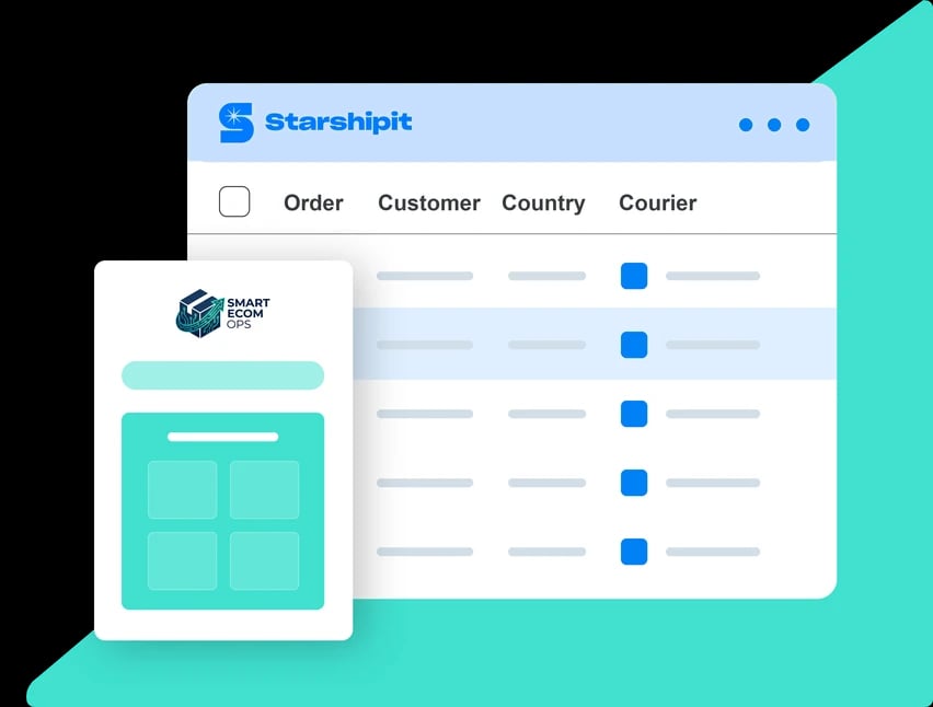 Starshipit and Smart Ecom Ops integration Starshipit and Smart Ecom Ops integration