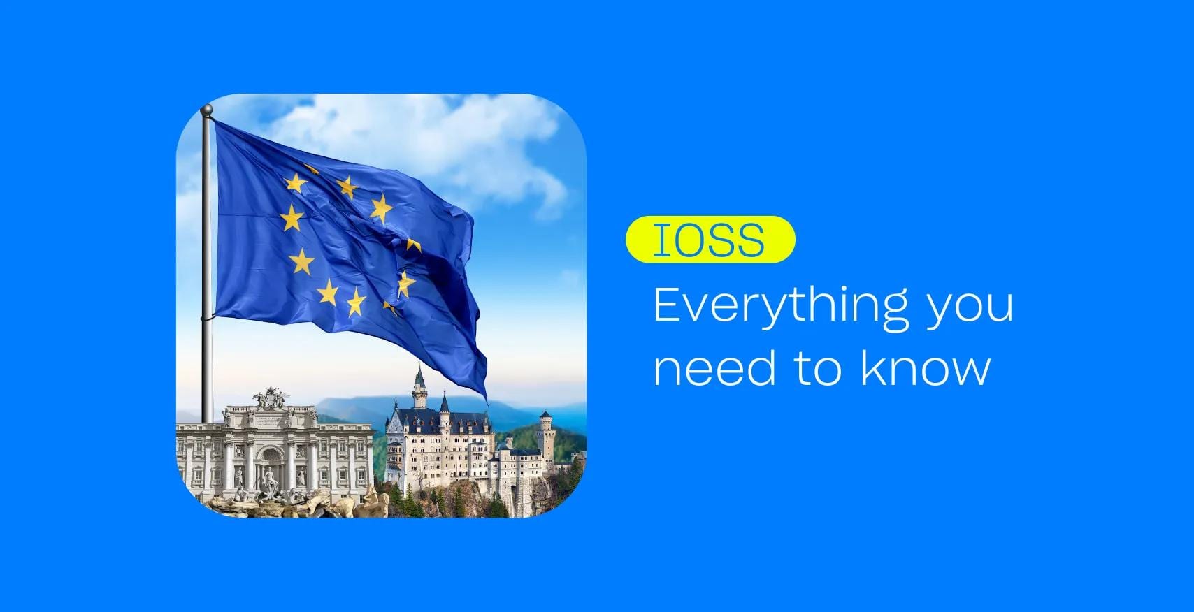 what is ioss import one stop shop europe how to stay compliant and ship happy illustration what is ioss import one stop shop europe how to stay compliant and ship happy illustration