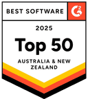 G2 Best Software Awards 2025 Top 50 Australia and New Zealand