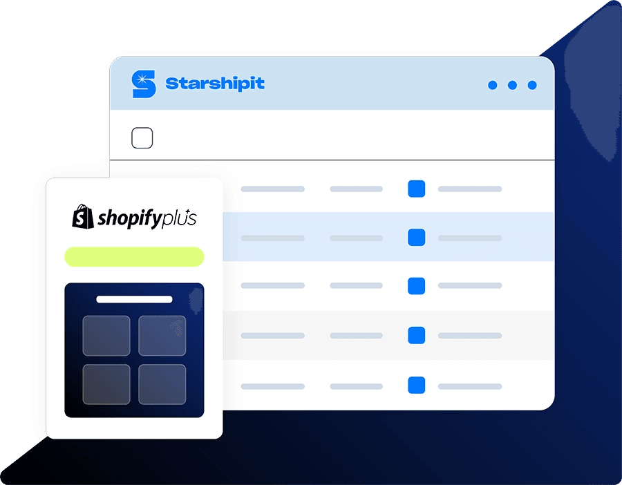 shopify plus shipping media illustration shopify plus shipping media illustration