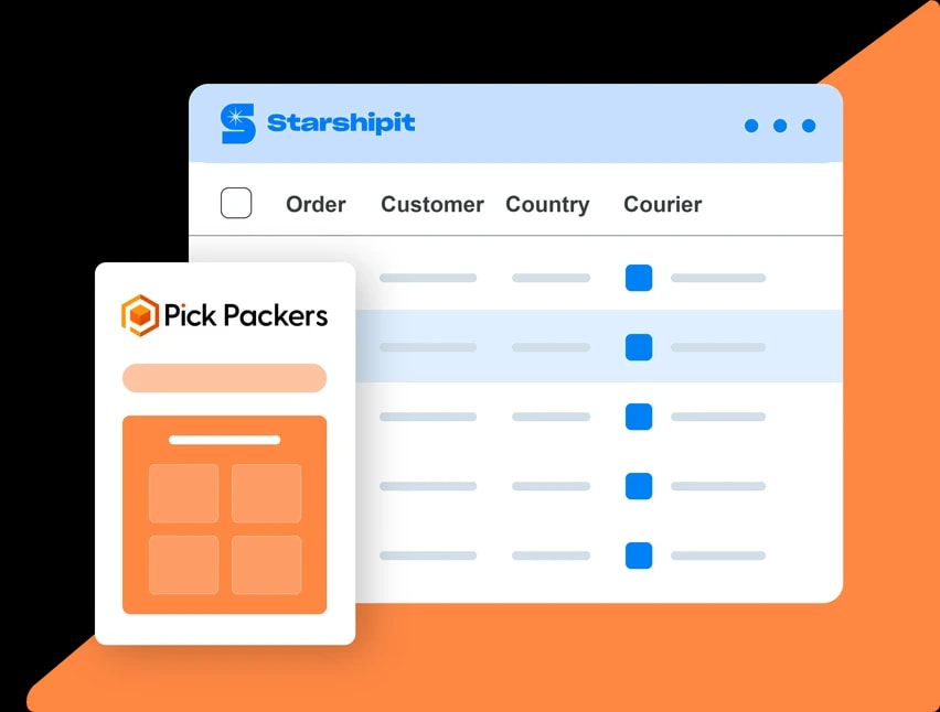 Starshipit and Pick Packers integration Starshipit and Pick Packers integration