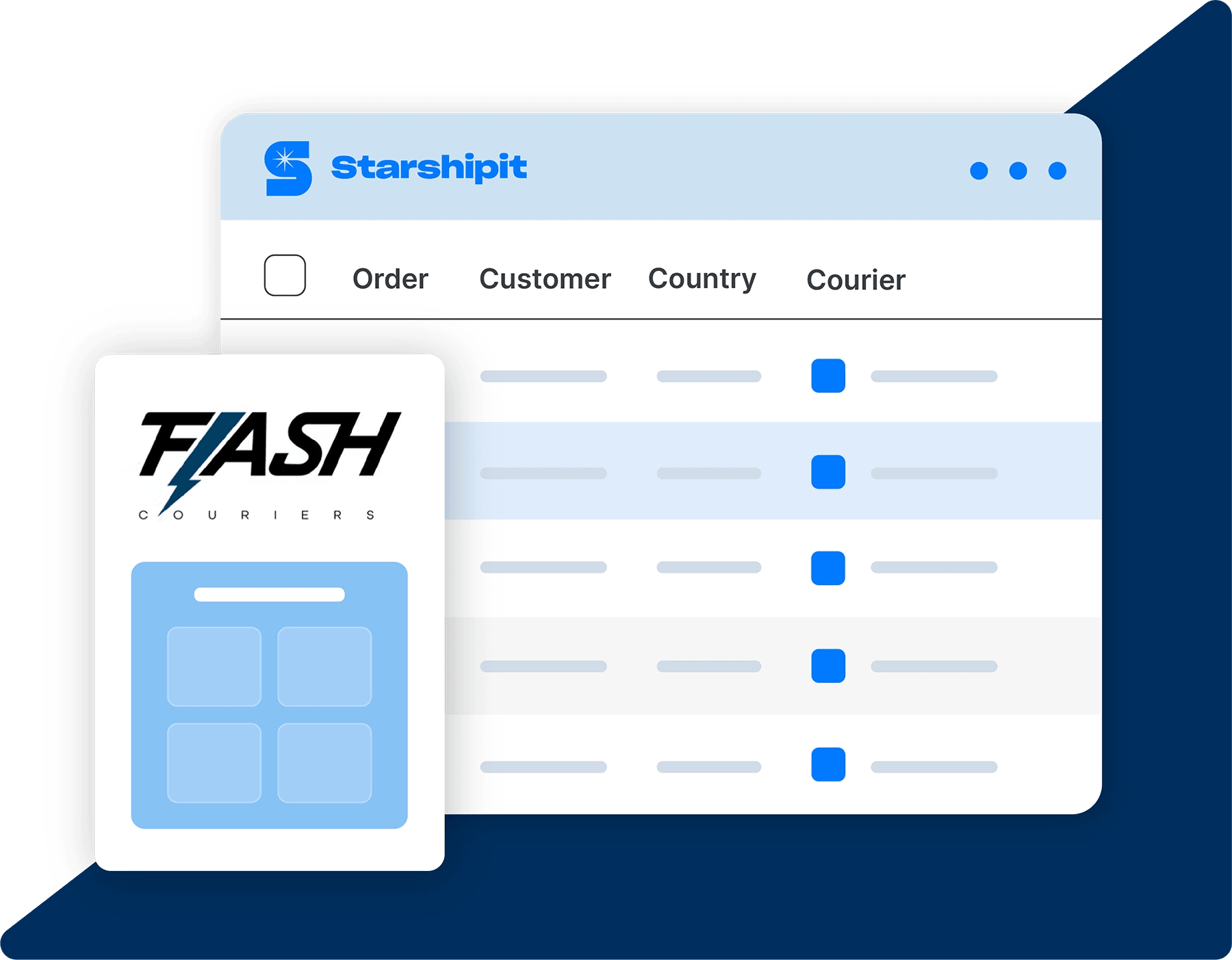 flash couriers media illustration flash couriers media illustration