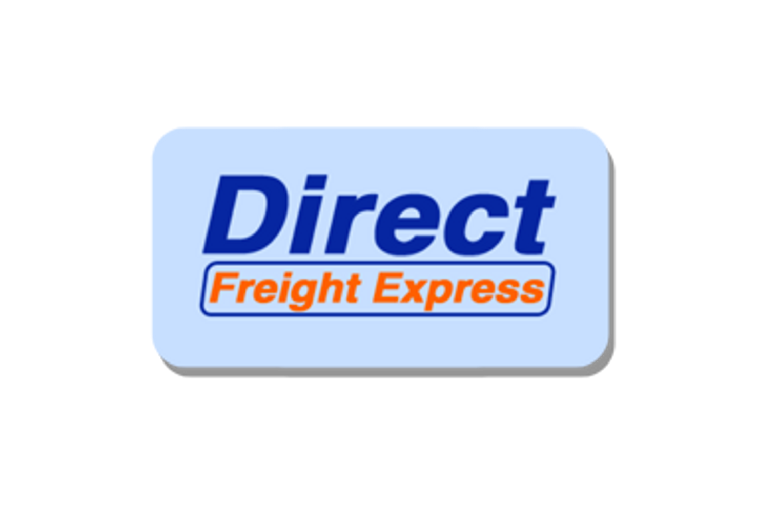 Direct Freight Express tile logo shadow