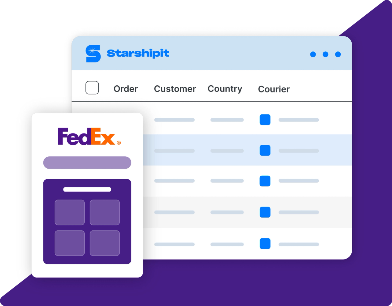 Starshipit and FedEx Integration