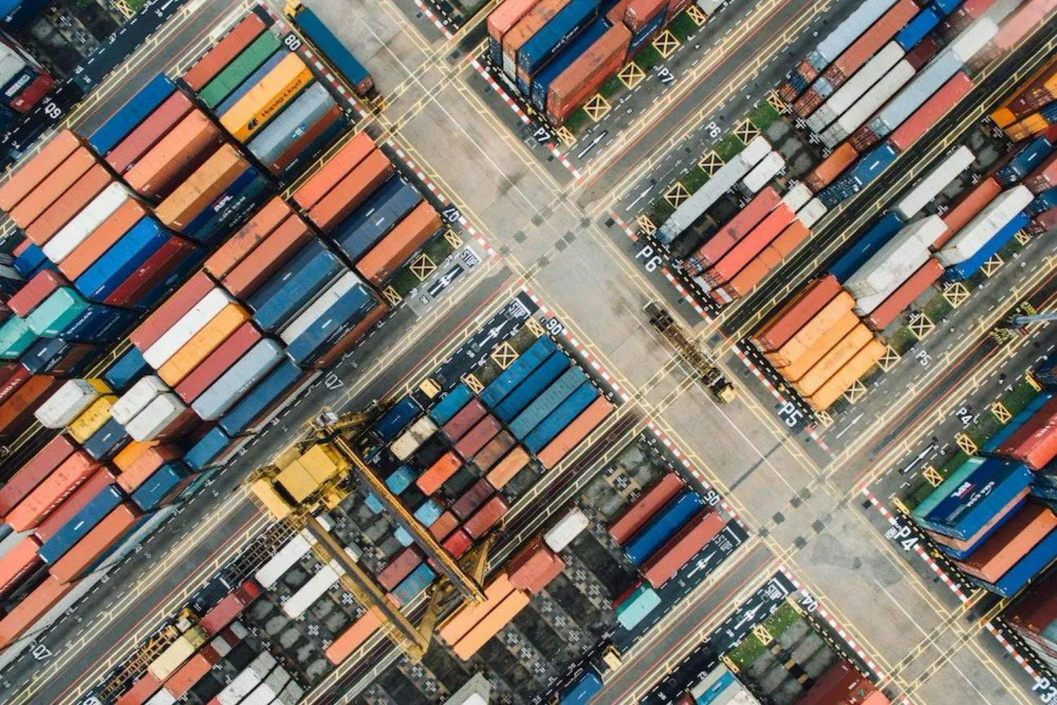 containers from above