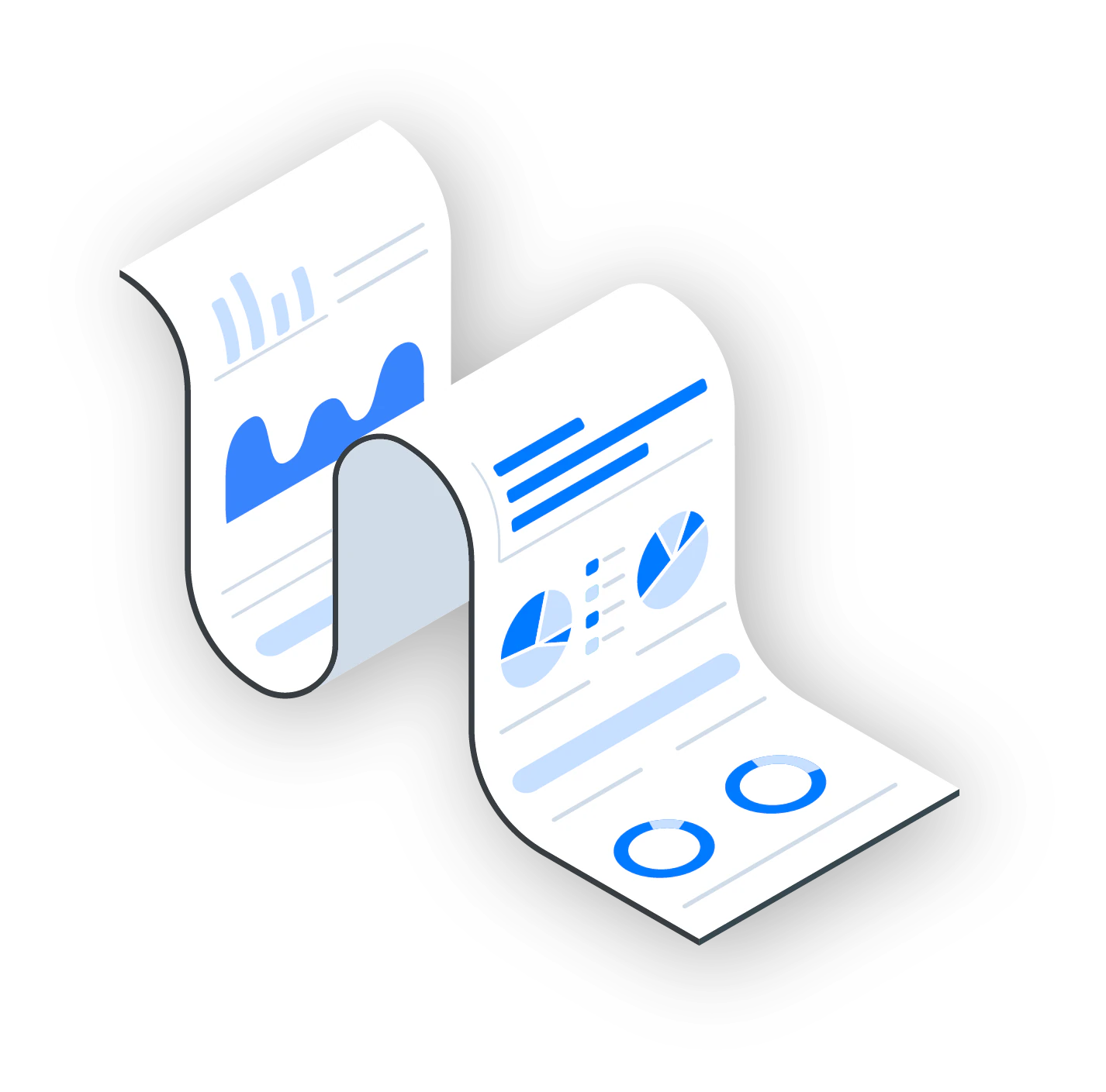 Starshipit reporting illustration showing account-level billing and shipping reports