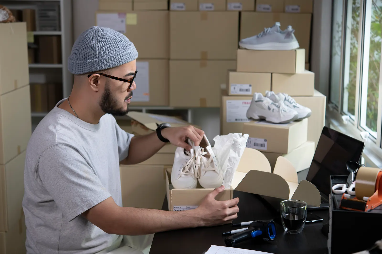 Ecommerce shipping workspace used to consider whether ship from store is right for a retailer