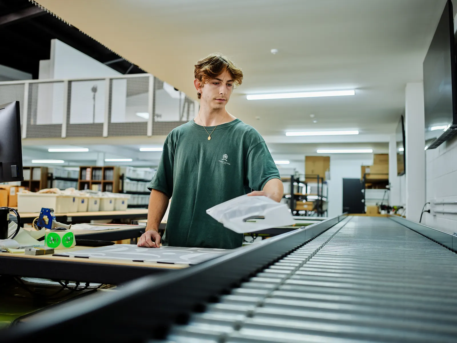Suprette warehouse team member used as the introduction visual for ship from store